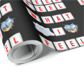 Fühle was ich fühle geschenkpapier (Rolleneckpunkt)