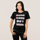Fühle was ich fühle Tri-Blend shirt (Vorderseite voll)