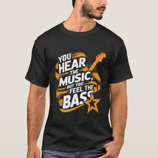 Fühlen Sie das Bass - Bold T-Shirt für Rhythm-Driv (Vorderseite)