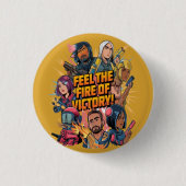 Fühlen Sie das Feuer des Sieges Button (Vorderseite)