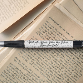 Fühlen Sie den Beat Musiknotens Pen Kugelschreiber