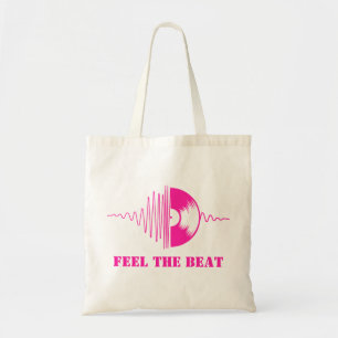Fühlen Sie den Beat Tragetasche