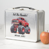 Fühlen Sie den Donnermonster Truck Metall Brotdose (Beispiel)