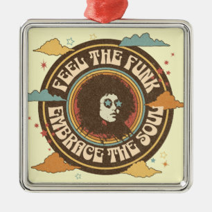 Fühlen Sie den Funk, Embrace das Soul Ornament Aus Metall