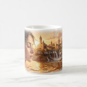 Fühlen Sie den Light Golden Waters Becher Kaffeetasse (Mittel)