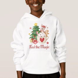 Fühlen Sie den magischen Weihnachtsmann Hoodie