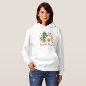 Fühlen Sie den magischen Weihnachtsmann Hoodie (Vorne ganz)