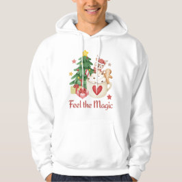 Fühlen Sie den magischen Weihnachtsmann Hoodie