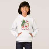 Fühlen Sie den magischen Weihnachtsmann Hoodie (Vorne ganz)