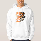 Fühlen Sie den Power - Fettdruck Tiger Graphic, da Hoodie (Vorderseite)