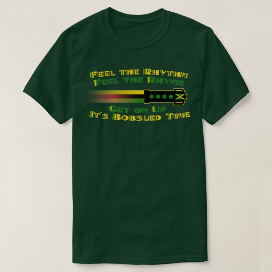 Fühlen Sie den Rhythmus T-Shirt (Design vorne)