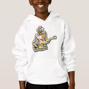 Fühlen Sie die Blues - Künstlerisches Gitarrendesi Hoodie