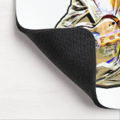 Fühlen Sie die Blues - Künstlerisches Gitarrendesi Mousepad (Ecke)
