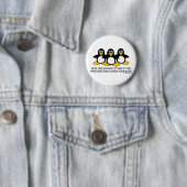 Fühlen Sie die brennende Gestalt der Pinguine Button (Beispiel)