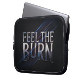 Fühlen Sie die Burn Laptopschutzhülle (Vorderseite Links)