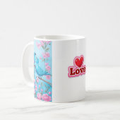 Fühlen Sie die Energie des Lebens Kaffeetasse (Vorderseite Links)