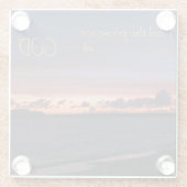 Fühlen Sie die Gegenwart von GOD Glasuntersetzer (Rückseite)