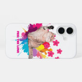 FÜHLEN SIE DIE LIEBE TRENDIGES DESIGN iPhone 16 HÜLLE (Rückseite (Horizontal))