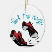 Fühlen Sie die Magie Keramik Ornament (Links)