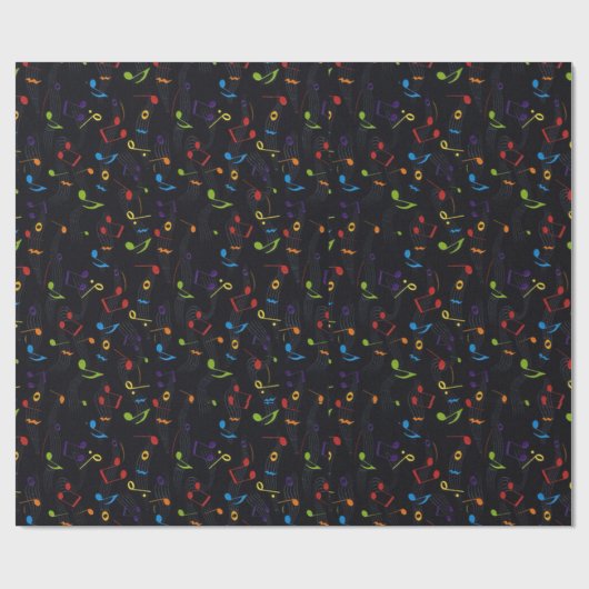 Fühlen Sie die Musik Geschenkpapier (Flach)