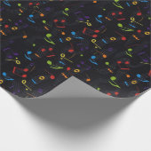 Fühlen Sie die Musik Geschenkpapier (Ecke)