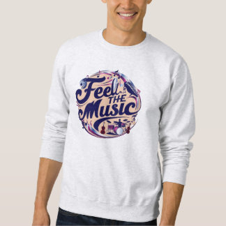 Fühlen Sie die Musik Sweatshirt