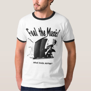 Fühlen Sie die Musik T-Shirt