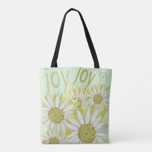 Fühlen Sie die natürliche Freude Blumen feiern Tasche