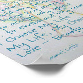 Fühlen Sie mein schönes Krebsgedicht Poster drucke (Ecke)