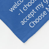 Fühlen Sie mein Schönheitsgedicht Angel Art Soft B Fleecedecke (Ecke)