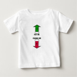 FÜHLEN SIE MICH.ÄNDERN SIE MICH BABY SHIRT