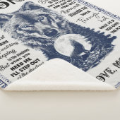 Fühlen Sie nie, dass ...zu meinem Sohn - Liebe Mam Sherpadecke (3/4)