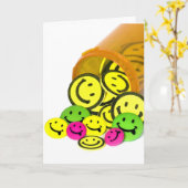 Fühlen Sie sich bald besser glückliche Tabletten Karte (Gelbe Blume)