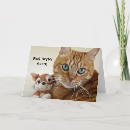 Fühlen Sie sich bald besser! Kinder bekommen gute Karte (Vorderseite)