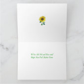 Fühlen Sie sich besser von Group Butterfly Big Car Karte (Innenseite)