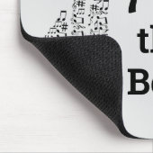 Fühlen Sie sich die Beat-Musik-Kopfhörer modern Mousepad