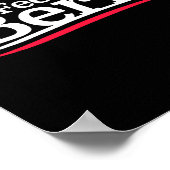 Fühlen Sie sich die Bern - Kampagne Logo nicht mic Poster (Ecke)