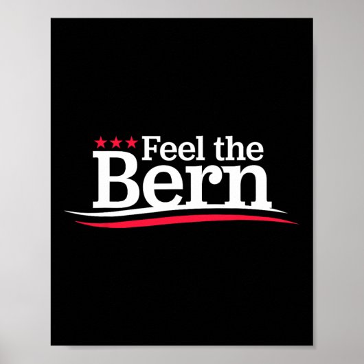 Fühlen Sie sich die Bern - Kampagne Logo nicht mic Poster (Vorne)