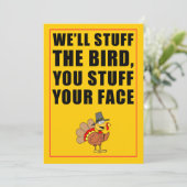 Fühlen Sie sich freundlich und einladend. Einladung (Stehend Vorderseite)