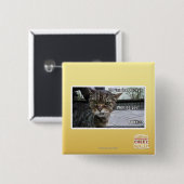 Fühlen Sie sich glücklich? Button (Vorne & Hinten)