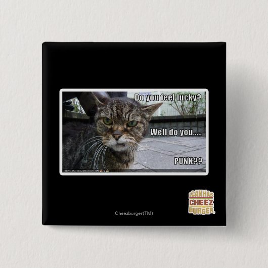 Fühlen Sie sich glücklich? Button (Vorderseite)