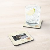 Fühlen Sie sich glücklich? Getränkeuntersetzer (Rechte Seite)