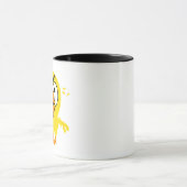 Fühlen Sie sich glücklich Punk Chicken Tasse - Fun (Zentrum)