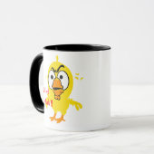 Fühlen Sie sich glücklich Punk Chicken Tasse - Fun (Vorderseite Links)