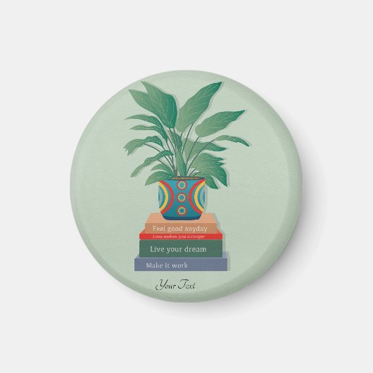 Fühlen Sie sich gut Anyday Inspiration Word Art Magnet (Vorne)