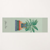 Fühlen Sie sich gut Anyday Inspiration Word Art Yogamatte (Vorderseite (Horizontal))