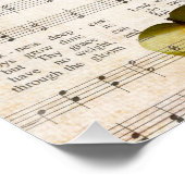 Fühlen Sie sich in mir fruchtbares Glaubensplakat Poster (Ecke)