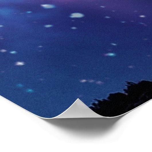 Fühlen Sie sich nicht einsam (Rumi Zitat) Poster (Ecke)