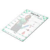 Fühlen Sie sich nicht selbst _ Woche auf einen Bli Notizblock (angewinkelt)