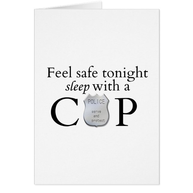 Fühlen Sie sich sicher heute Abend! (Vorne)